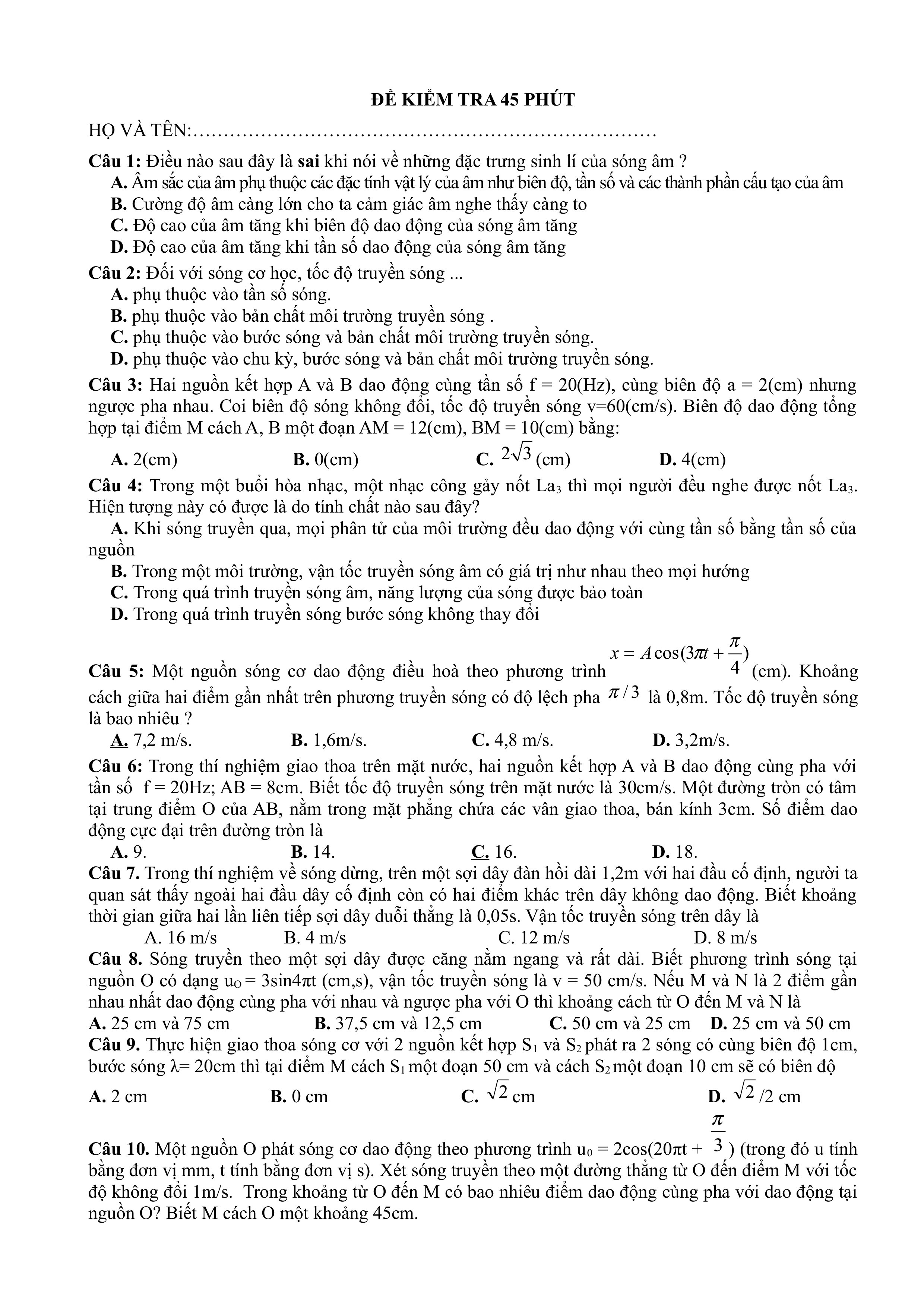 Đề thi DH