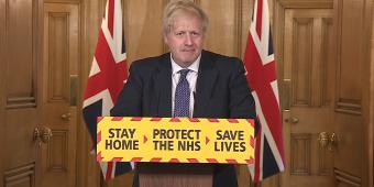 Boris Johnson announces UK is 'past the peak' of coronavirus outbreak