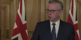 Michael Gove says lockdown measures could be reintroduced locally if coronavirus cases spike again