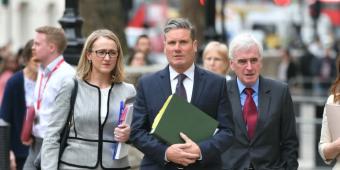 Keir Starmer to meet left-wing MP group amid fury over ‘anti-semitic conspiracy theory’ sacking of Rebecca Long-Bailey