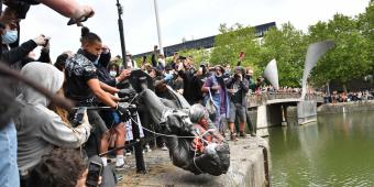 Labour councils to review public monuments after slave owner statue targeted in Black Lives Matter protest