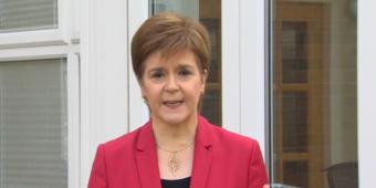 Nicola Sturgeon hints at 14-day quarantine for English arrivals in Scotland but insists move is ‘not political’