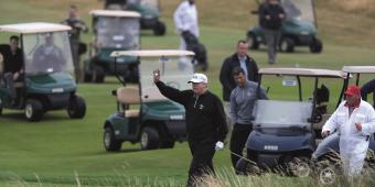 Scotland and the first-generation Scottish-American president have always been an uncomfortable fit