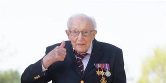 Boris Johnson Calls Captain Sir Tom Moore 'A Beacon Of Hope' After The NHS Fundraiser Dies with Covid-19 Aged 100