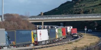 Lorries Are Stuck At The UK Border After New Post-Brexit IT System Failure