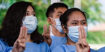 Two years on from the military coup, we must step up support for Myanmar’s persecuted health workers