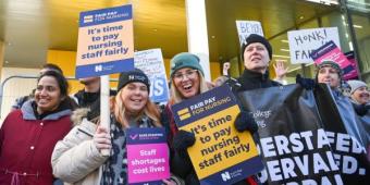 Top Stories: Nurses Hold 'Intensive' Strike Talks With Government, Tory Brexiteers Digging In, Supermarkets Ration Veg