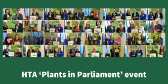 Horticultural Trades Association advocates for UK Environmental Horticulture at ‘Plants in Parliament’ event