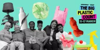 University of Portsmouth partners with Greenpeace and Everyday Plastic for the UK’s Largest Household Plastic Waste Survey