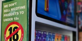 Time to get tough on retailers selling vapes to children