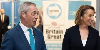 Reform Puts 'Mr Farage' Front And Centre Of Runcorn By-Election Campaign