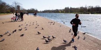 Brits urged to stay at home this weekend despite good weather to slow spread of coronavirus