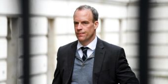 PM and Dominic Raab warn against ‘damaging protectionism’ amid Donald Trump's face mask row
