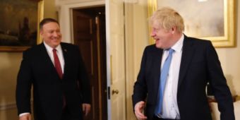 China warns UK of Hong Kong ‘consequences’ as Donald Trump’s top diplomat holds talks with Boris Johnson