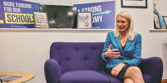 Interview: Tory Party chair Amanda Milling on her mission to turn the red wall 'solid blue'
