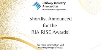 Shortlisted entries revealed for the Railway Industry Association’s prestigious RISE Awards