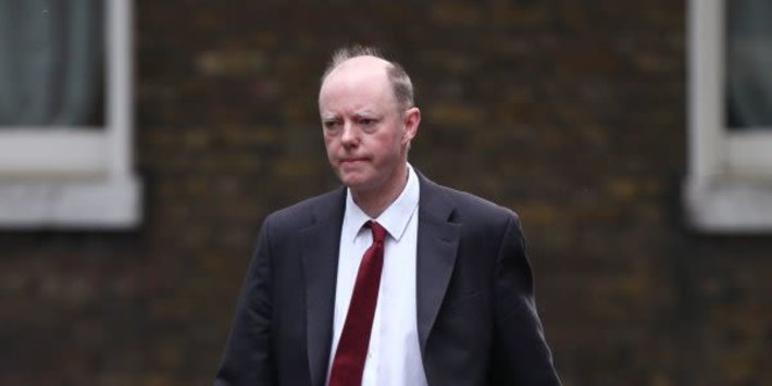 Chris Whitty says it was 'entirely practical' for Government to ditch coronavirus contact ...