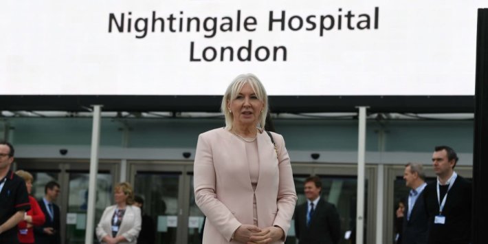 Nadine Dorries Claims Protecting 'Husband's' Pay Will Help Nurses 'Understand' 1% NHS Pay Rise