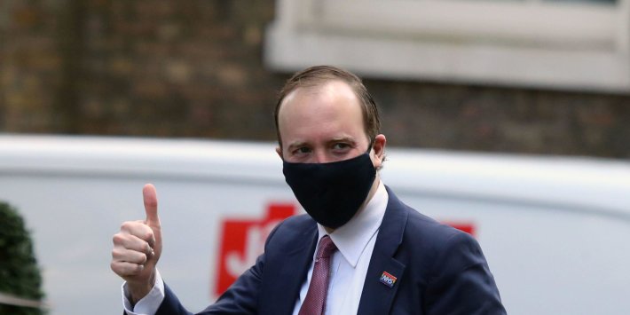 Matt Hancock Insists He Will “Take Whichever Vaccine Offered” Amid AstraZeneca Blood Clot Concerns