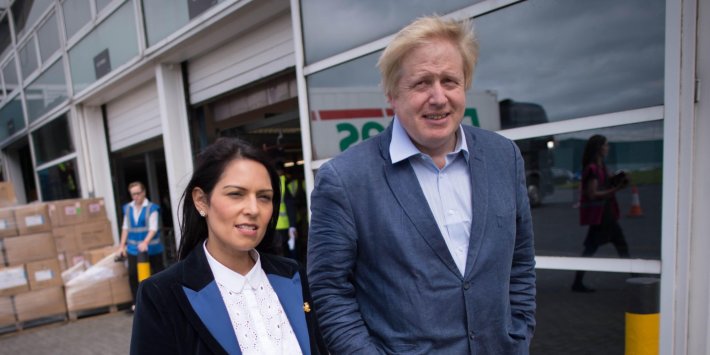 Review Of Boris Johnson’s Decision That Priti Patel Did Not Break Rules Over “Bullying” Can Go Ahead, Court Rules