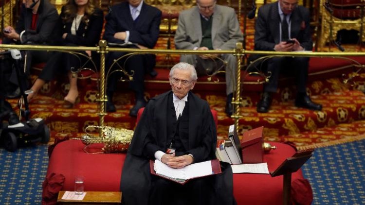 Lord Speaker announces withdrawal from Parliament amid coronavirus outbreak