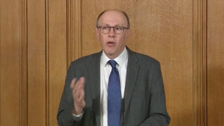 NHS boss hails coronavirus 'green shoots' as UK registers record number of daily deaths