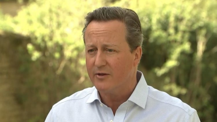 David Cameron praying for ‘tough’ Boris Johnson and says Dominic Raab can do the job while PM in intensive care