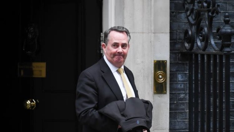 Boris Johnson backs Tory Brexiteer Liam Fox to lead World Trade Organisation