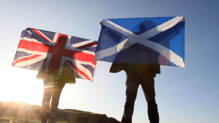 Boris Johnson to put Union flag on UK-funded Scottish projects as SNP accuses him of ‘posturing’