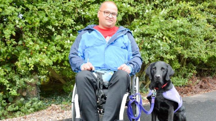 A pawfect partnership: How one dog provided an essential lifeline