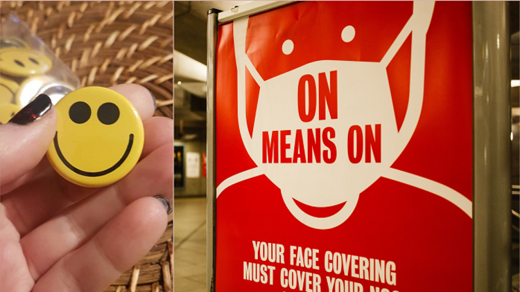 Anti-Maskers And Lockdown Sceptic Groups Are Using Smiley Face Emojis To Signal Their Opposition To Rules