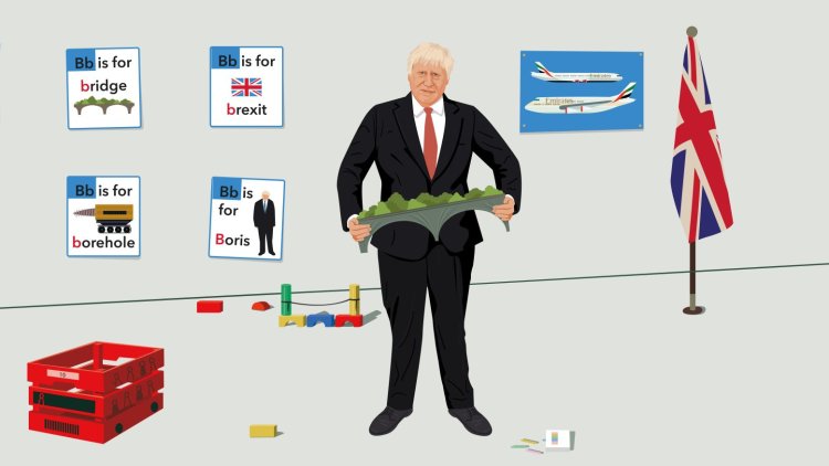 The Definitive Guide to Boris Johnson's Buses, Bridges and Boreholes Under the Irish Sea