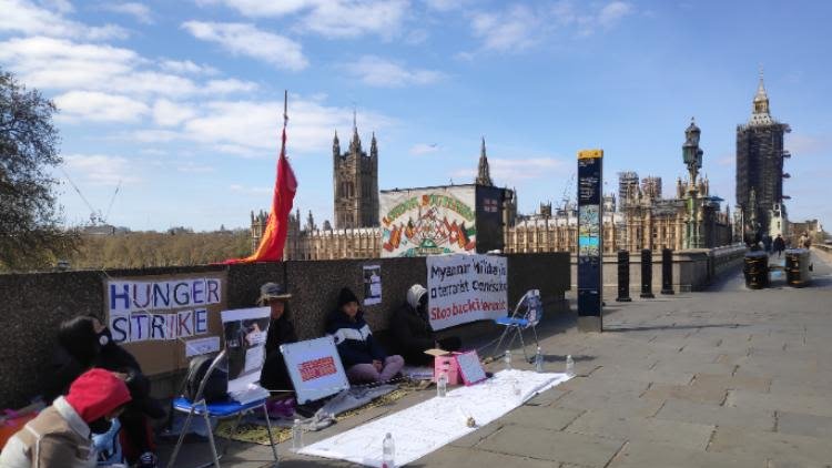 Students Go On Hunger Strike To Pressure UK Government Into Naming The Myanmar Military A Terrorist Organisation