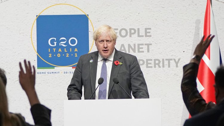 Boris Johnson: If Glasgow Fails, The Paris Agreement Will Have 'Crumpled At The First Reckoning'