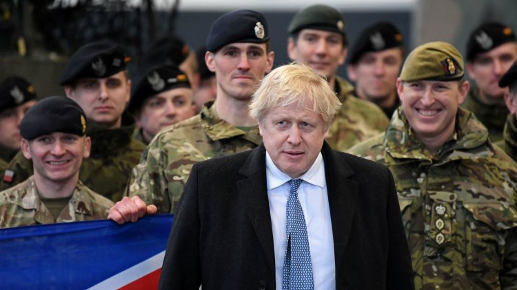Boris Johnson Says UK Will Send Further Military Support To Ukraine After Russian Invasion