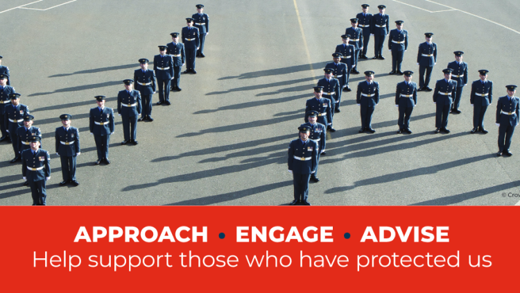 Veterans charity and police join forces to combat homelessness
