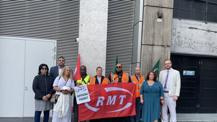 Labour Front Benchers Are Defying Keir Starmer’s Order To Avoid Picket Lines During Rail Strike