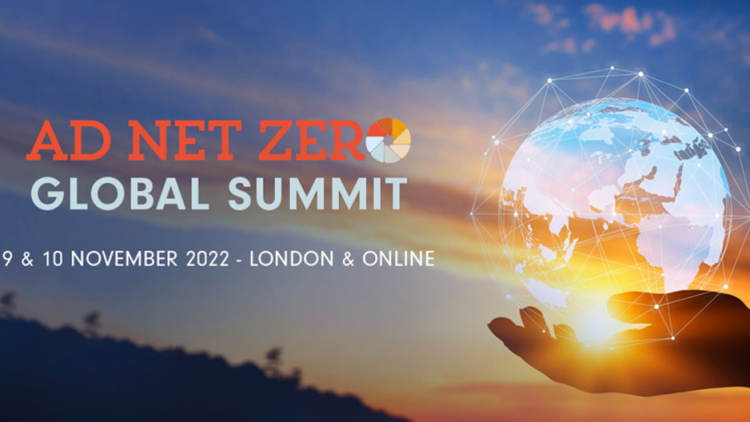 AD NET ZERO ANNOUNCES 2ND GLOBAL SUMMIT  TO RUN NOVEMBER 9 & 10