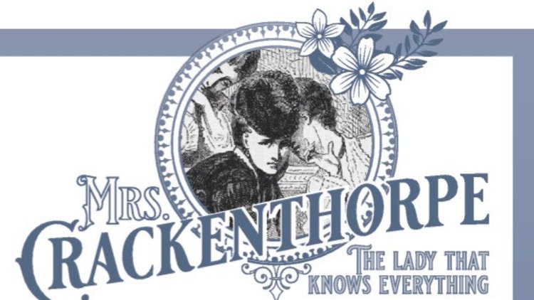 Mrs Crackenthorpe's Diary – 2 October edition