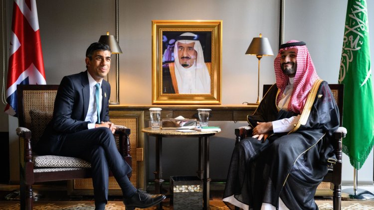 Rishi Sunak Welcomes Strong Trade Relations with Saudi Arabia