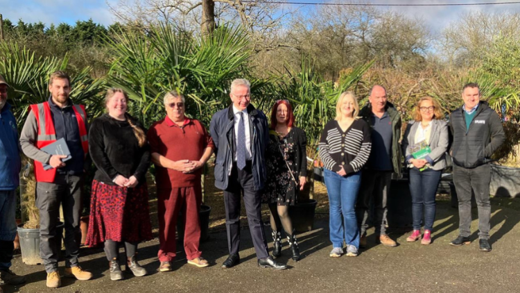 Two months to go and too many unknowns – HTA member welcomes local MP and Secretary of State to discuss critical April border changes