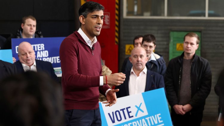 Rishi Sunak Kicks Off Conservative Local Elections Campaign