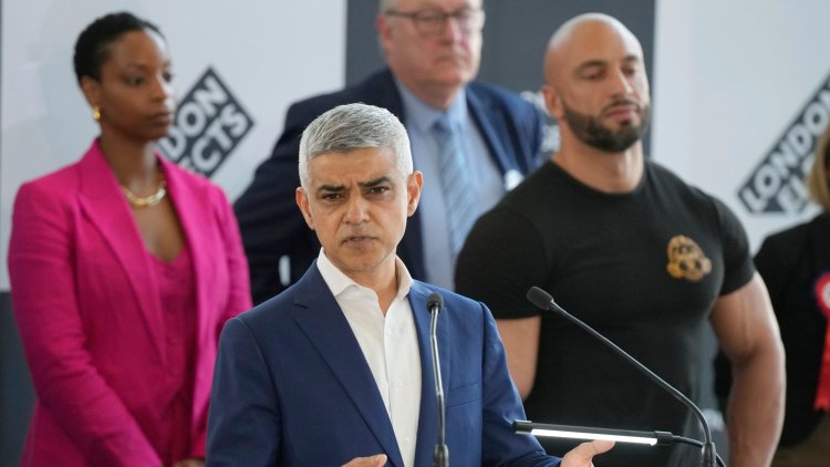 Sadiq Khan Re-Elected London Mayor For Historic Third Term