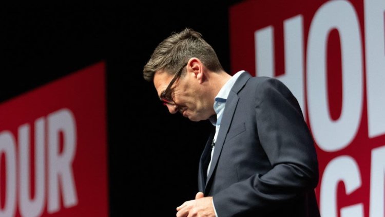 Andy Burnham's conference speech was remarkably popular