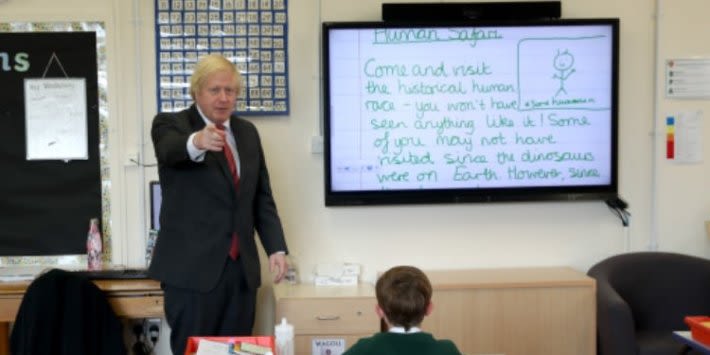Boris Johnson Unveils 2 2bn School Funding Boost But Labour Say Kids Will Still Be Worse Off Than In 2010