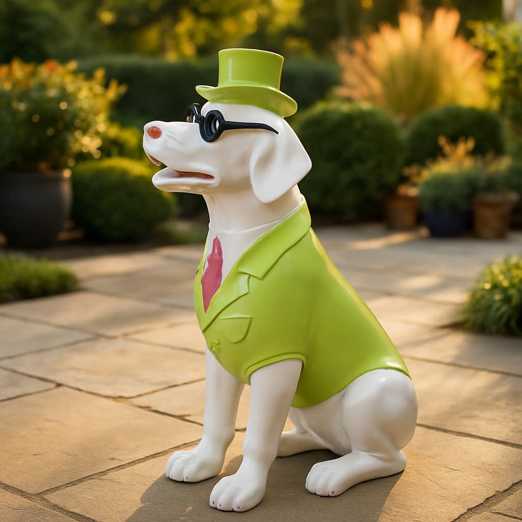 Hond zit smoking 60cm