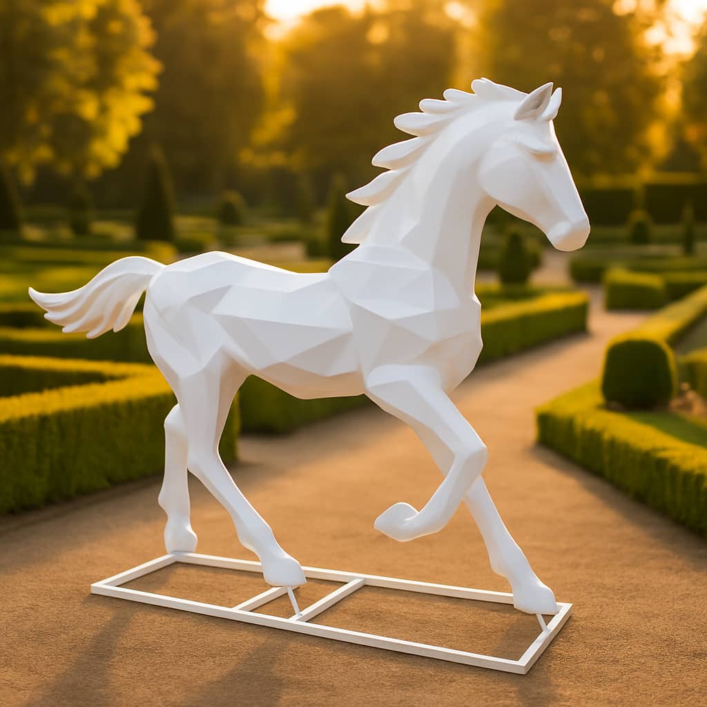 Paard lopend oregami
