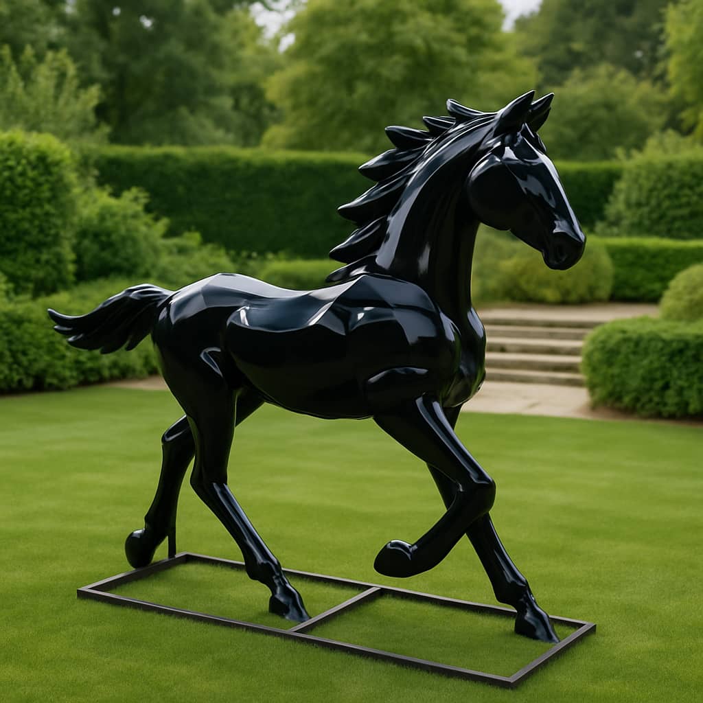 Paard lopend oregami
