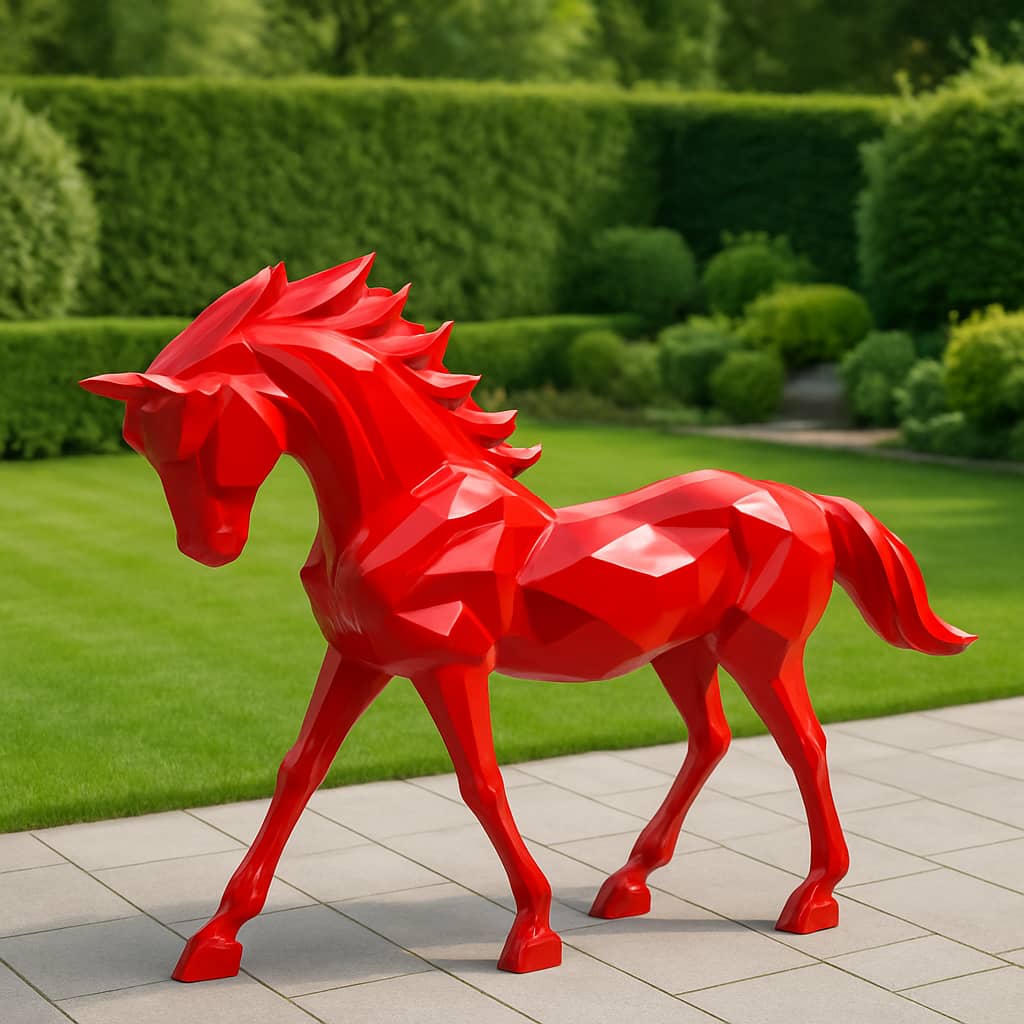 Paard lopend oregami