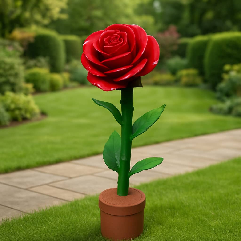 Roos in pot 65cm